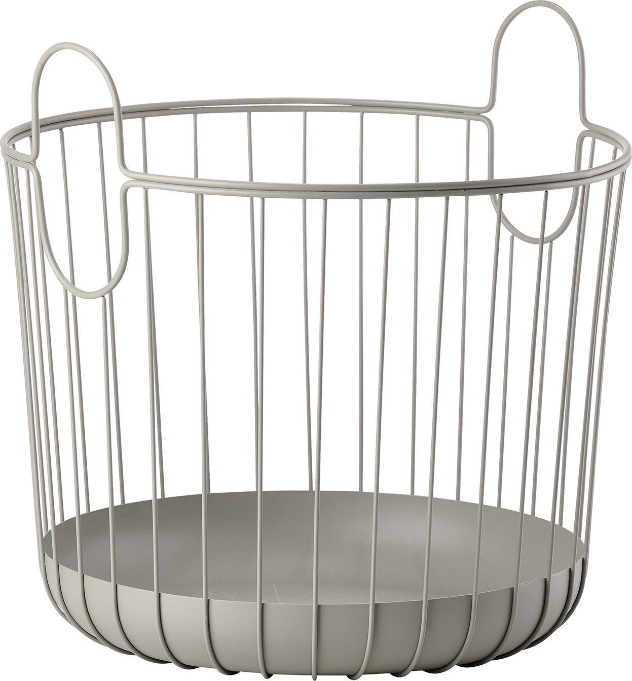 INU Kurv Taupe D40,6 H41,1 cm.
