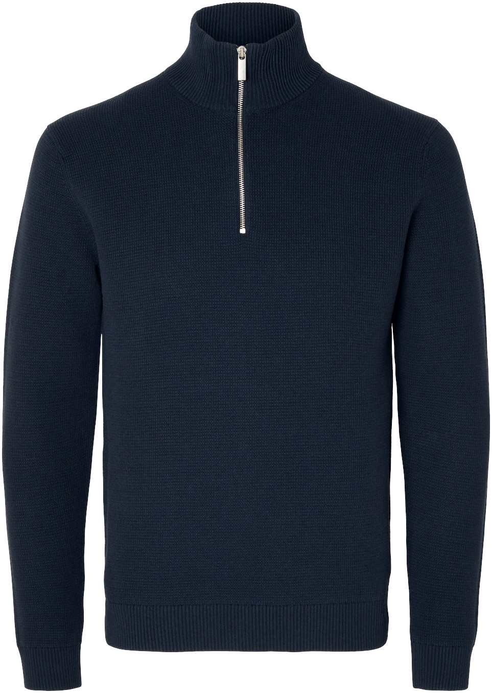 Slhdane LS Knit Structure Half ZIP