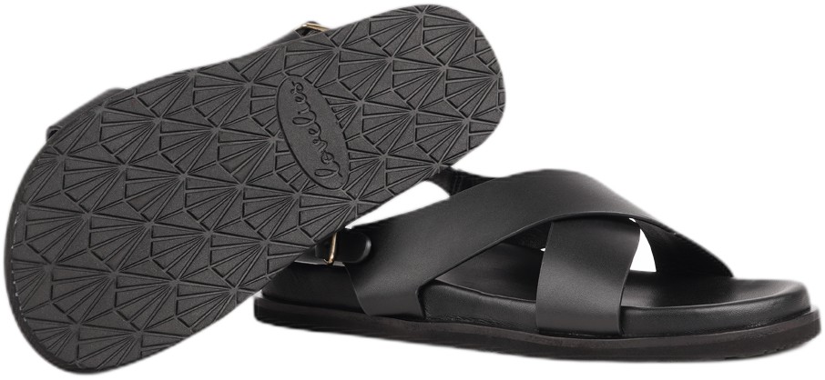Bologna Crossing Straps With Thin Heel Strap