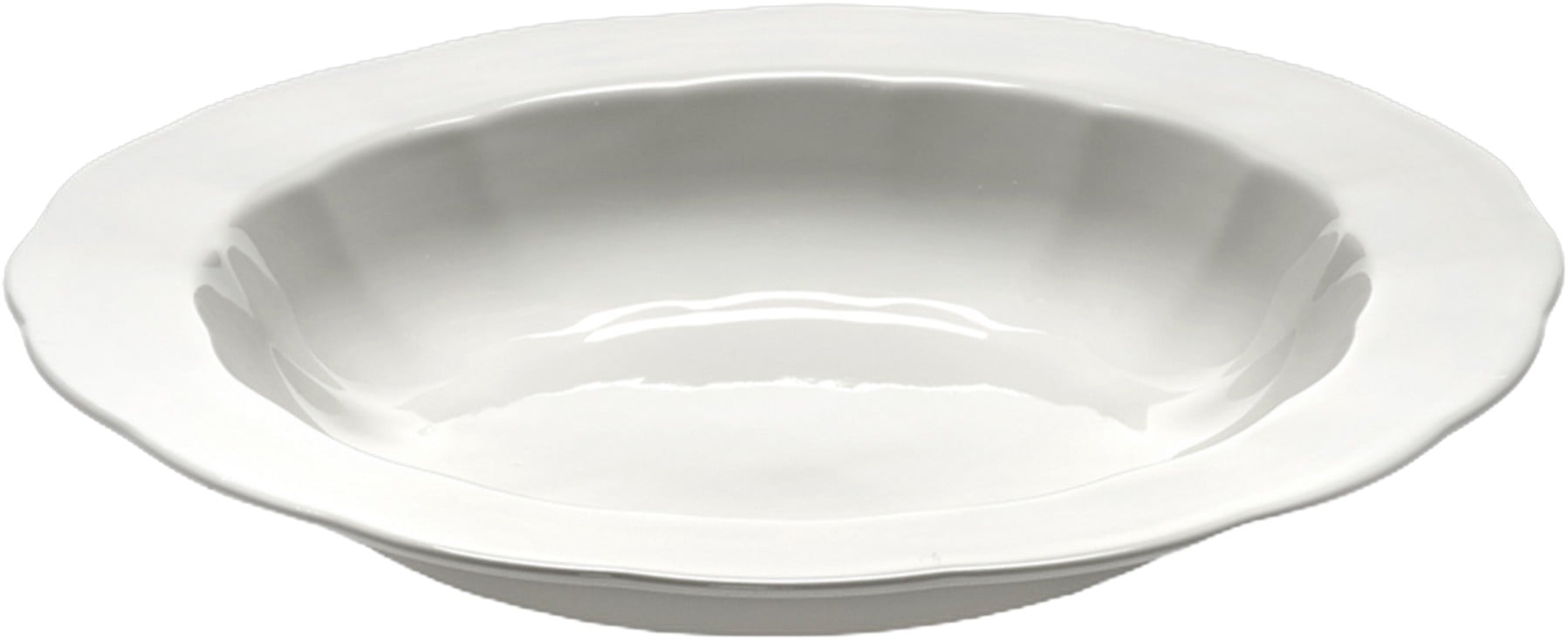 Pasta Plate L White Silhouette