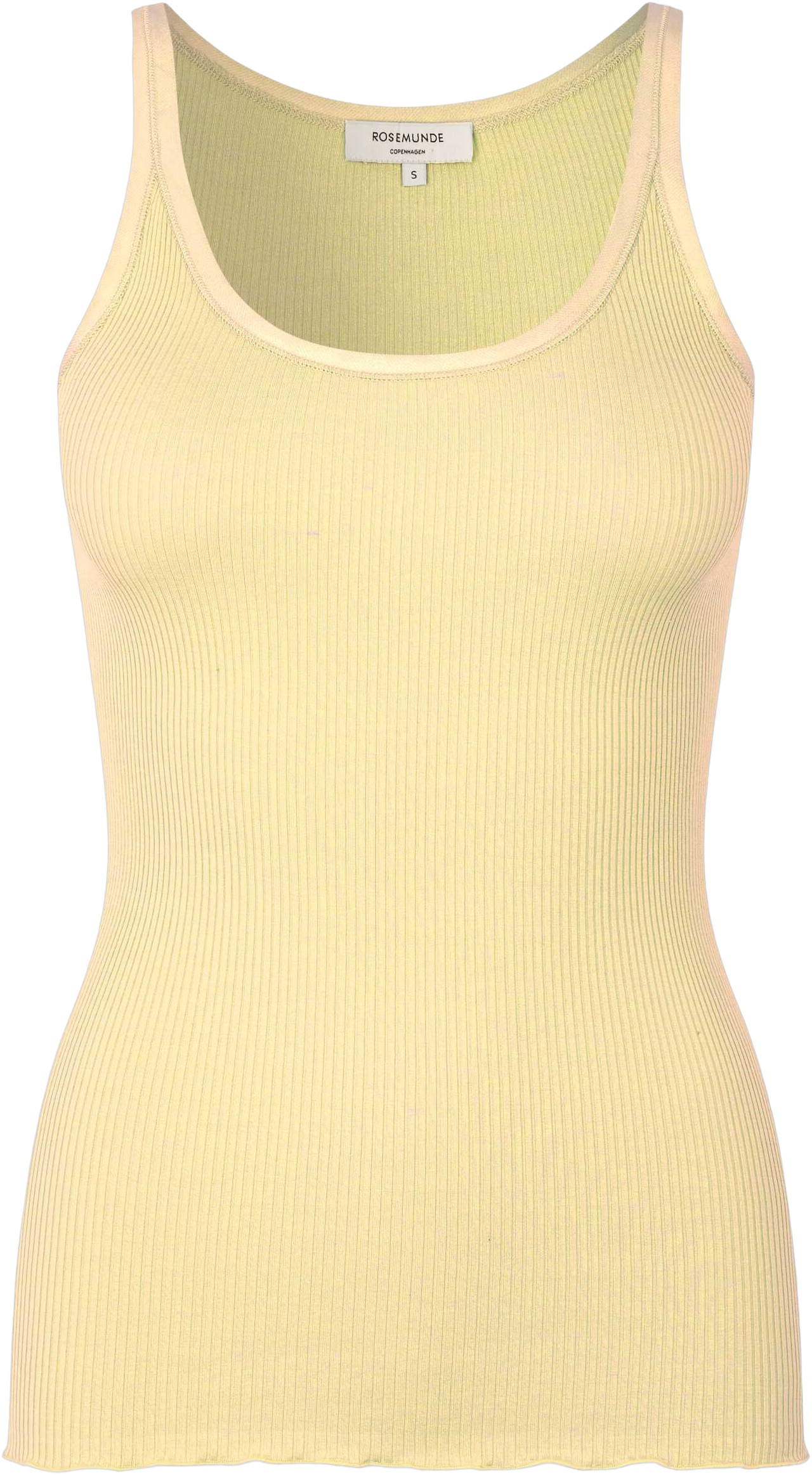 Rwbelle Silk Uneck Strap Elastic Top