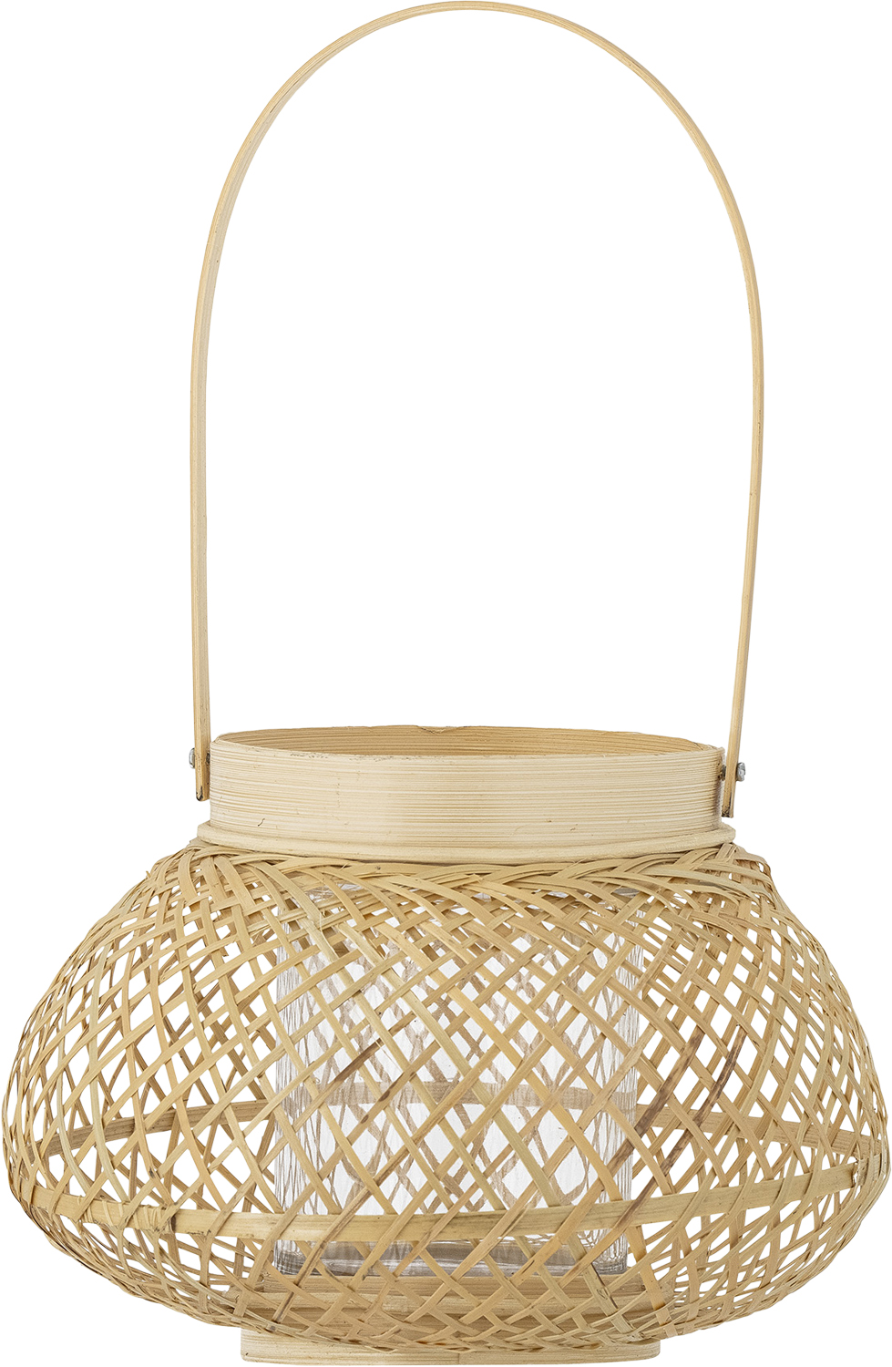 Malda Lanterne M/glas, Natur, Bambus