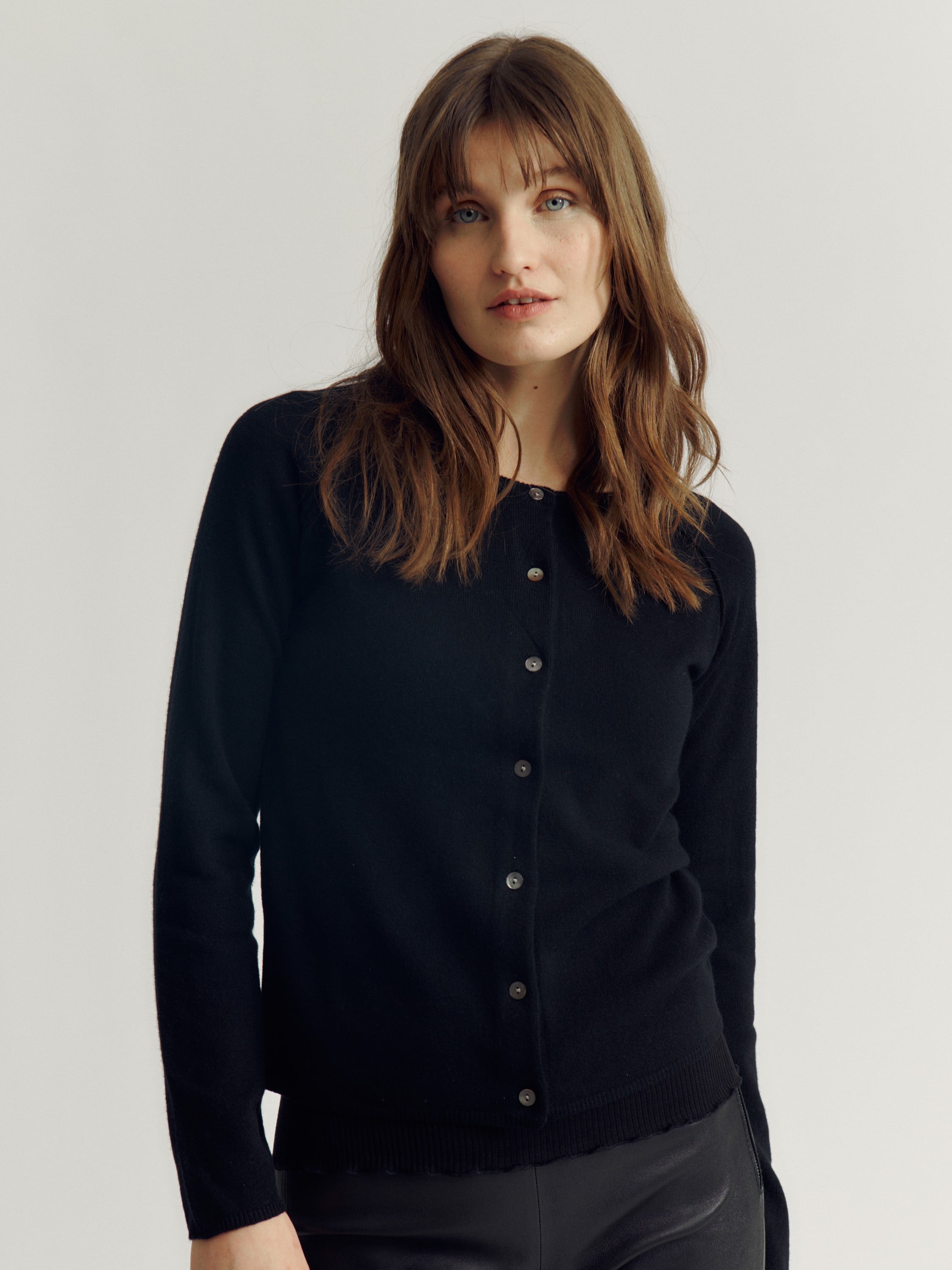 Cashmere Cardigan ls
