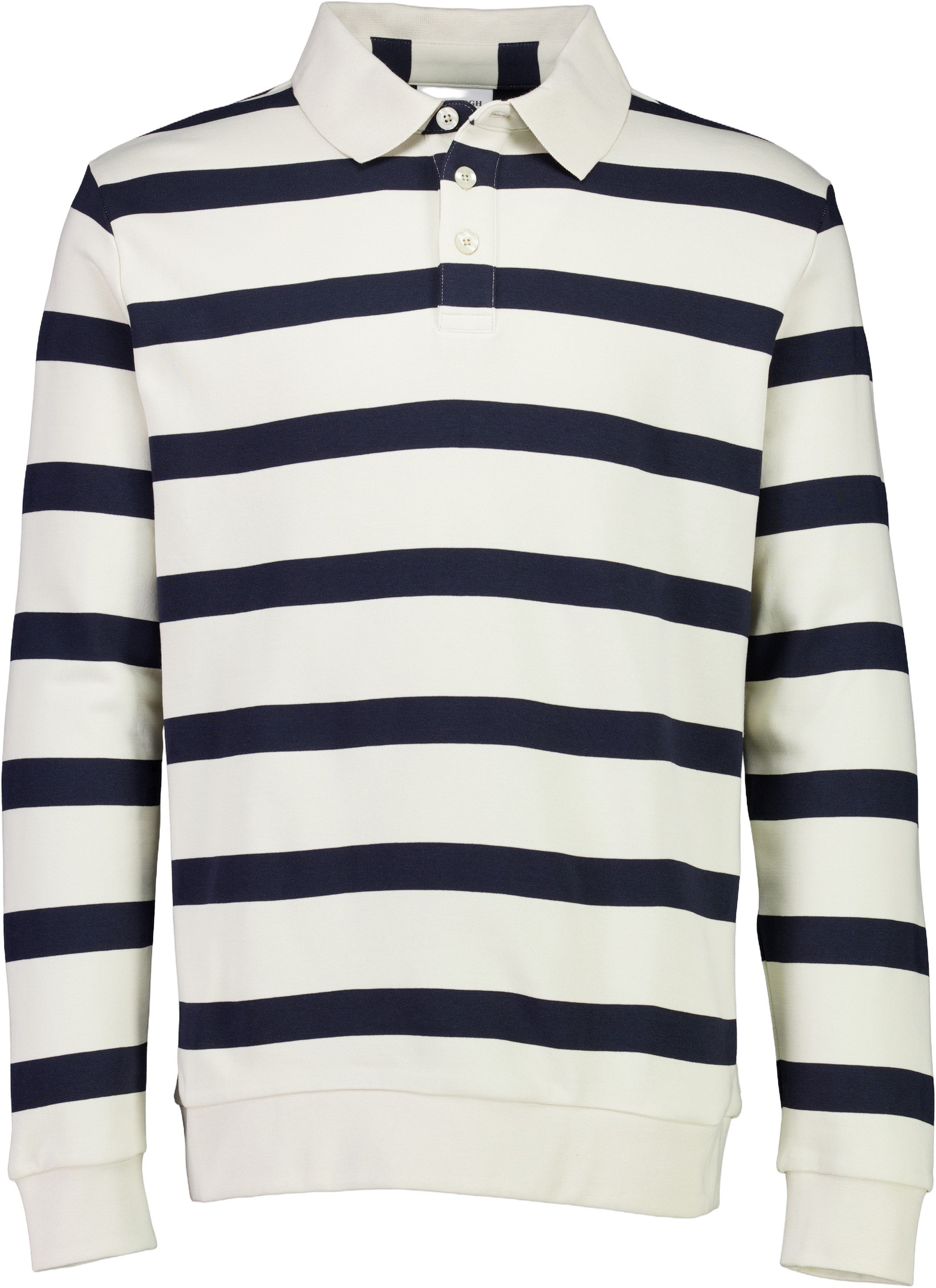 Striped Polo Sweatshirt L/S