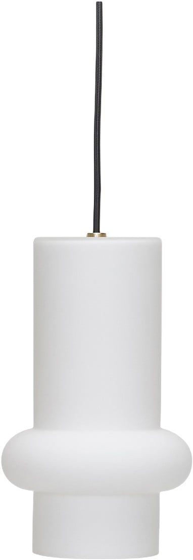 Pilule Pendant Down Matt White