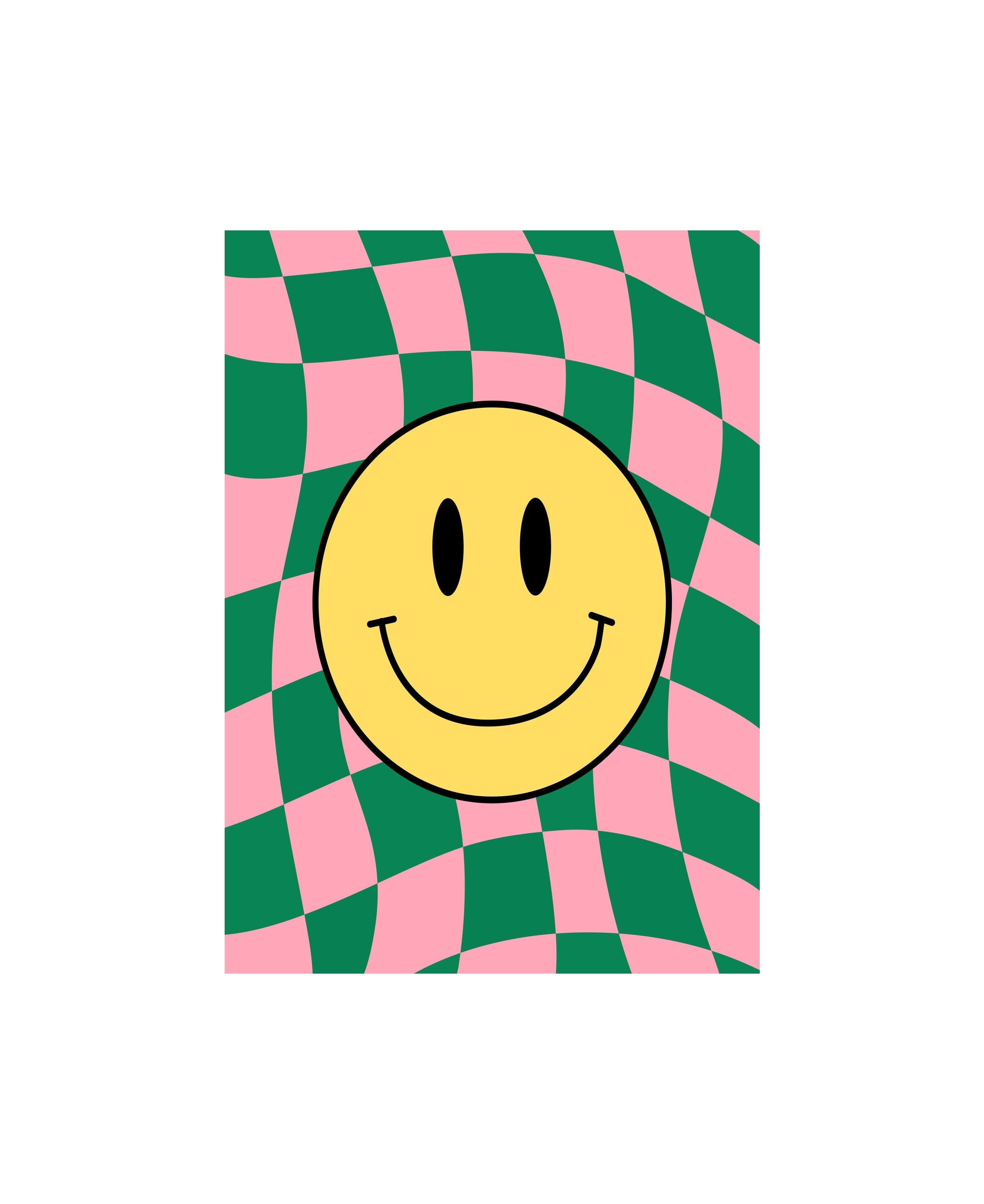Affordable Art Prints x Kintsugi99 Checkered Bliss