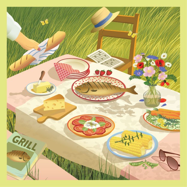 Summer Table & ME Puslespil med 500 Brikker