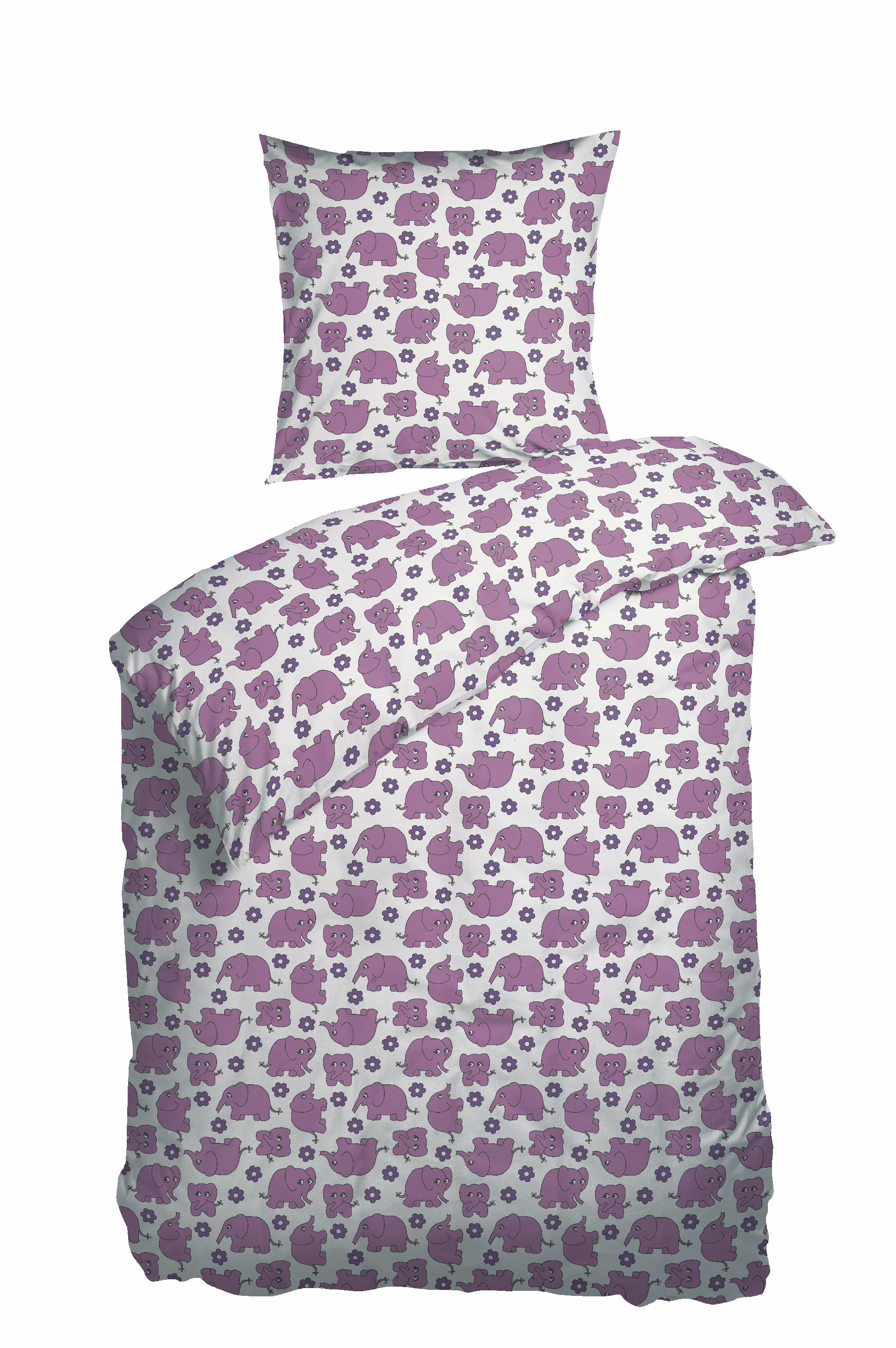 Billede af Sengesæt Sovetrine Rosa