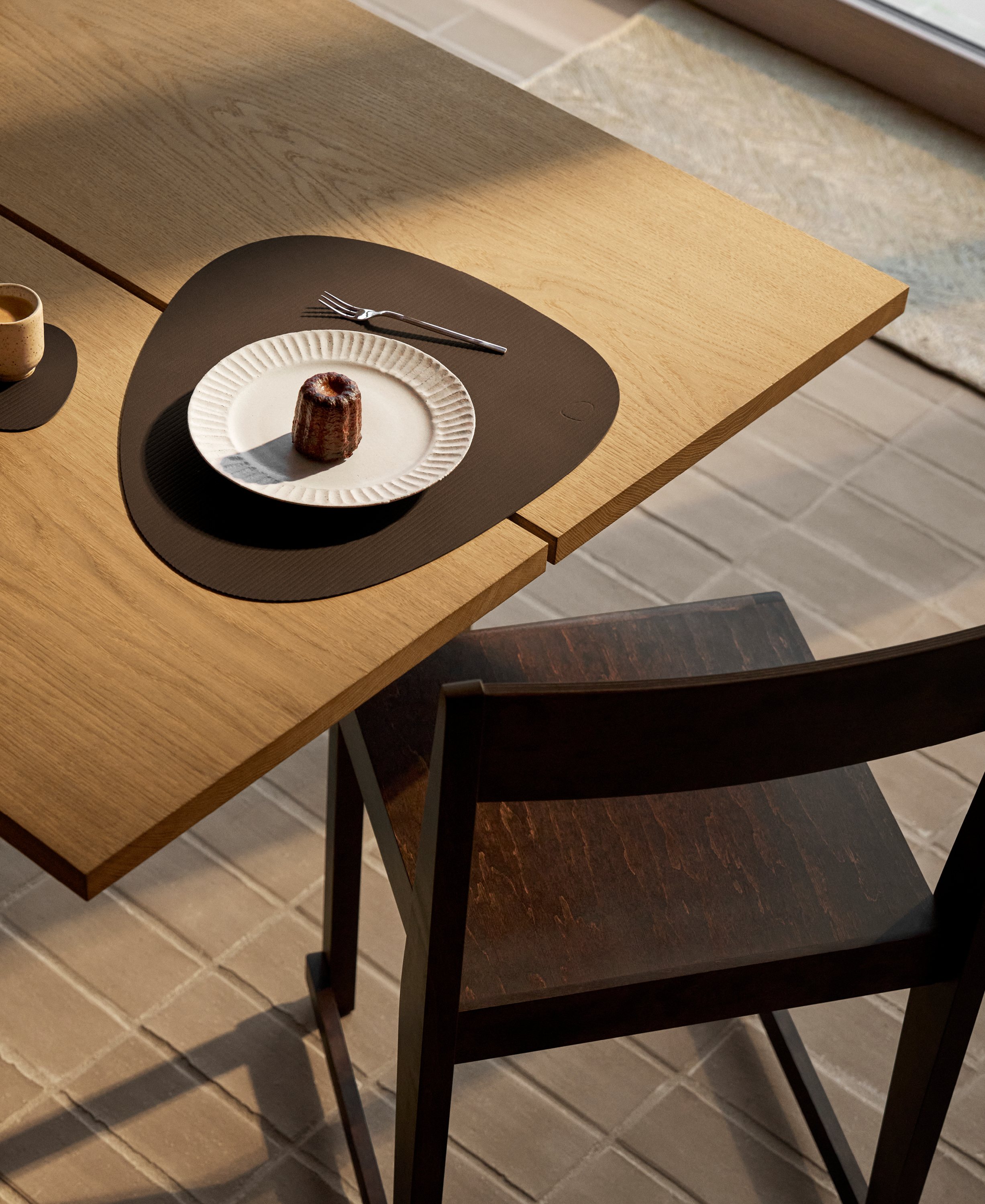 Table Mat Curve L Corduroy