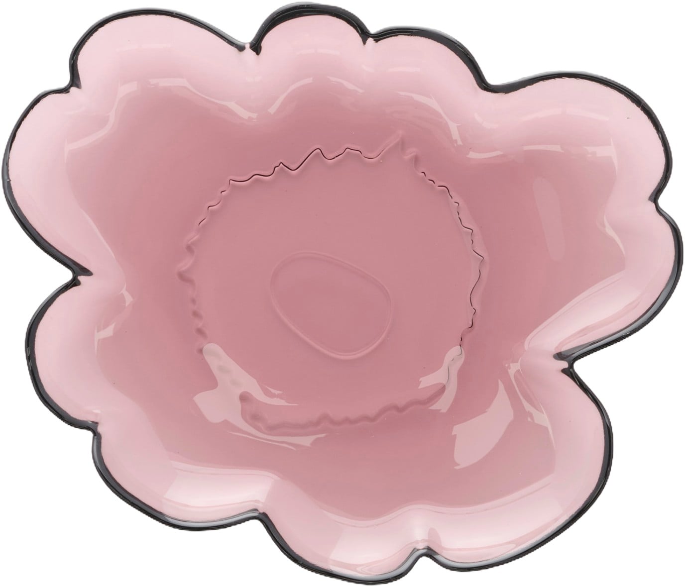 Unikko Glass Plate 20cm