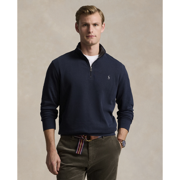 Luxury Jersey Quarterzip Pullover
