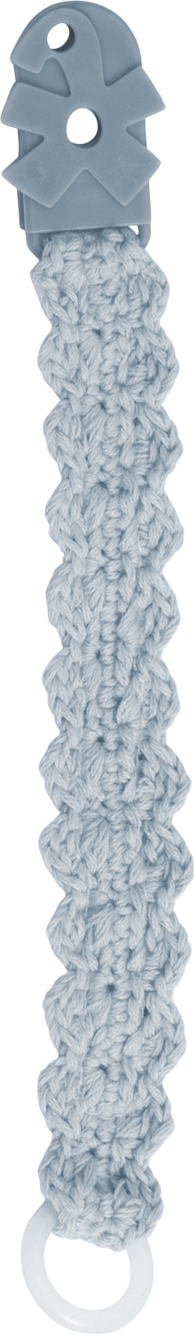 Hæklet Suttekæde, Powder Blue