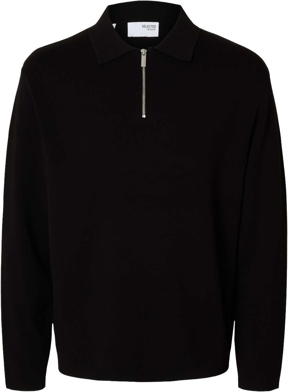 Slhteller FN Relaxed Half ZIP Polo
