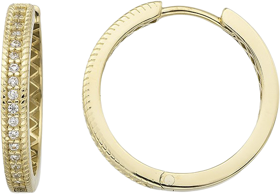 Victorian Creoler 17mm 8 kt.