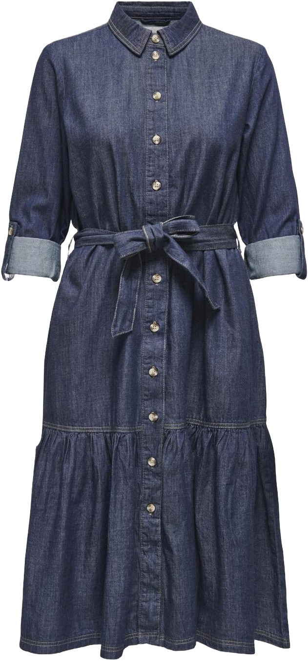 Onlsevigny Frill 3/4 SL Long Dress