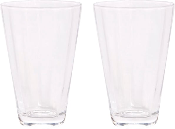 Yuka Groove Glas Pakke med 2