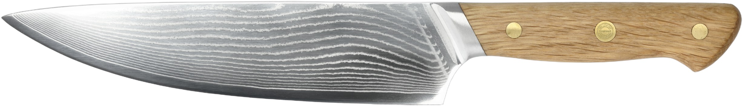 Kokkekniv Douron 33 cm Eg/damaskusstål