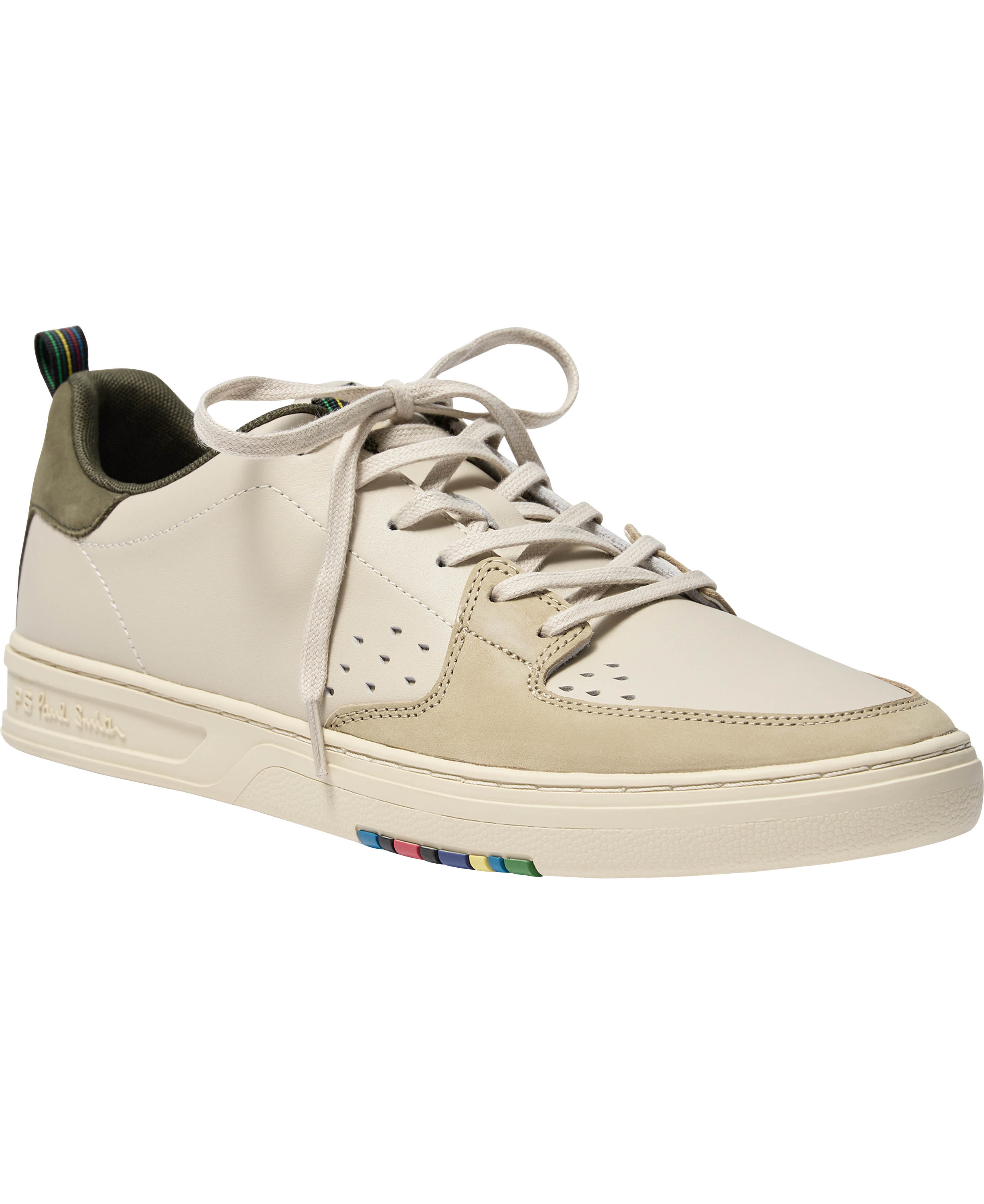 Mens Shoe Cosmo Off White Khaki Spoiler