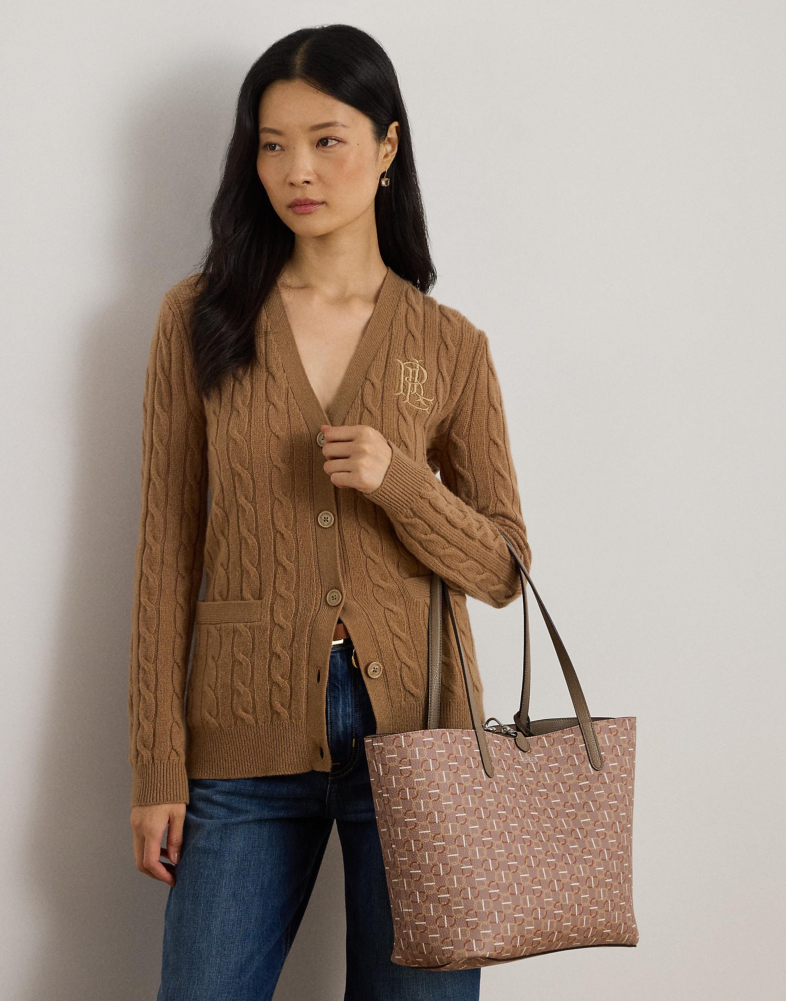 Fauxleather Large Reversible Tote Bag