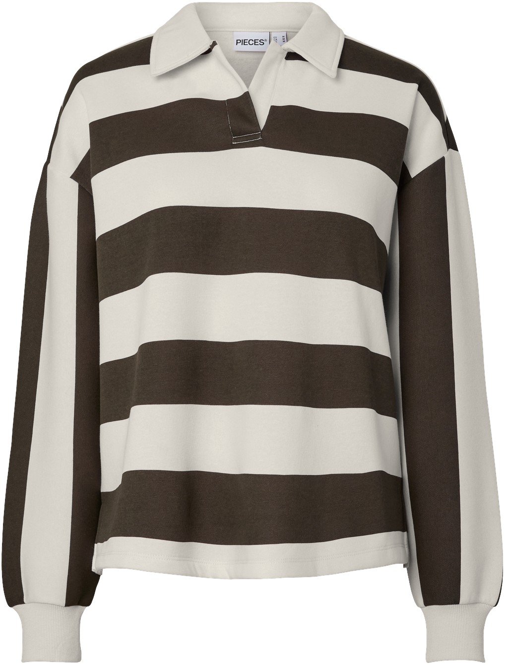 Pcfilucca LS Loose Polo Shirt JRS D