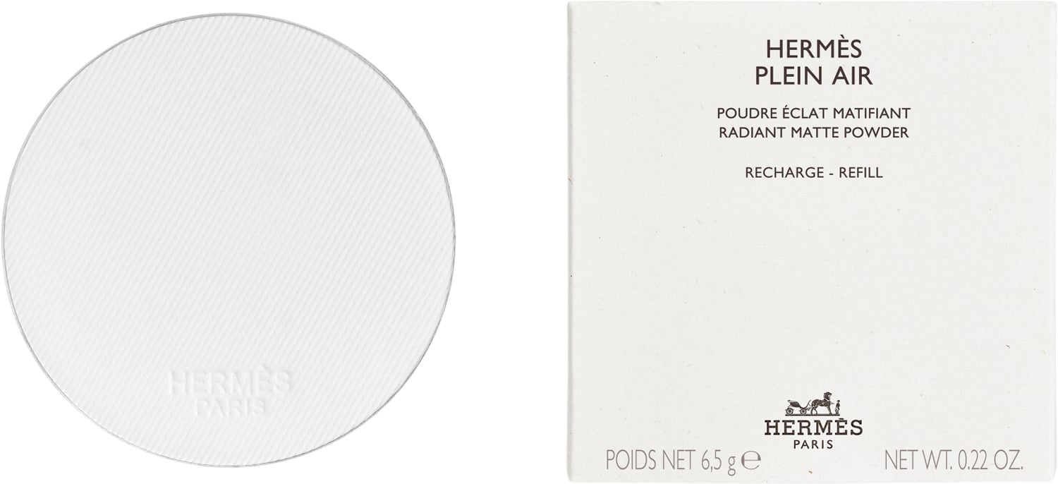 Hermès Plein Air, Radiant Matte Powder Refill, Nuage