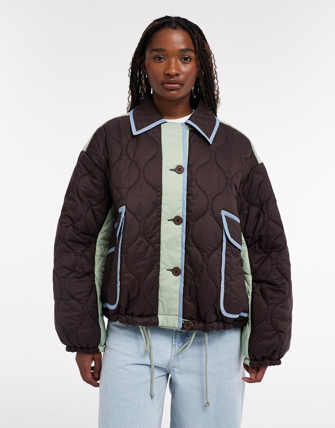 Tssky Quilted Shacket