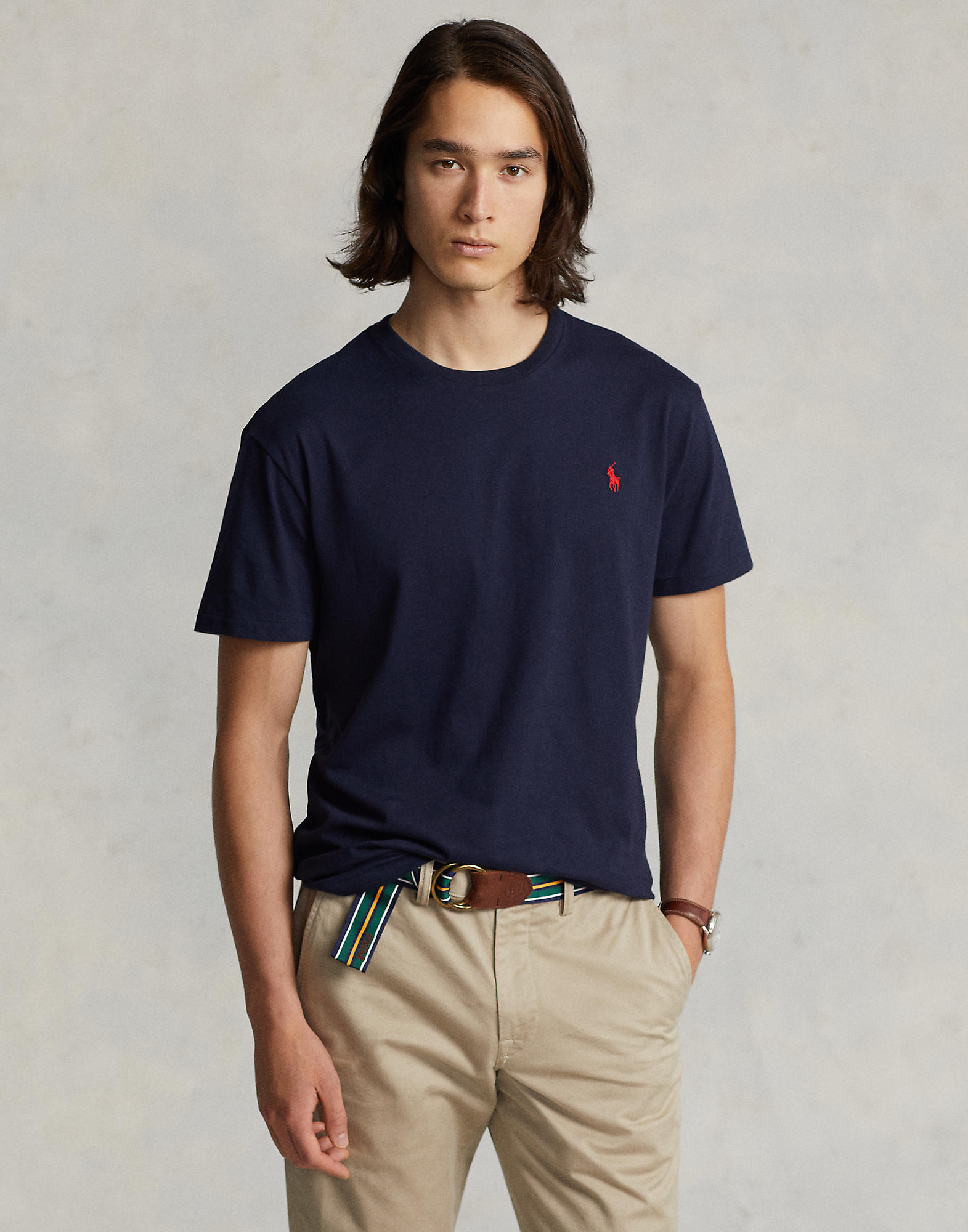 Custom Slim Fit Jersey Crewneck Tshirt