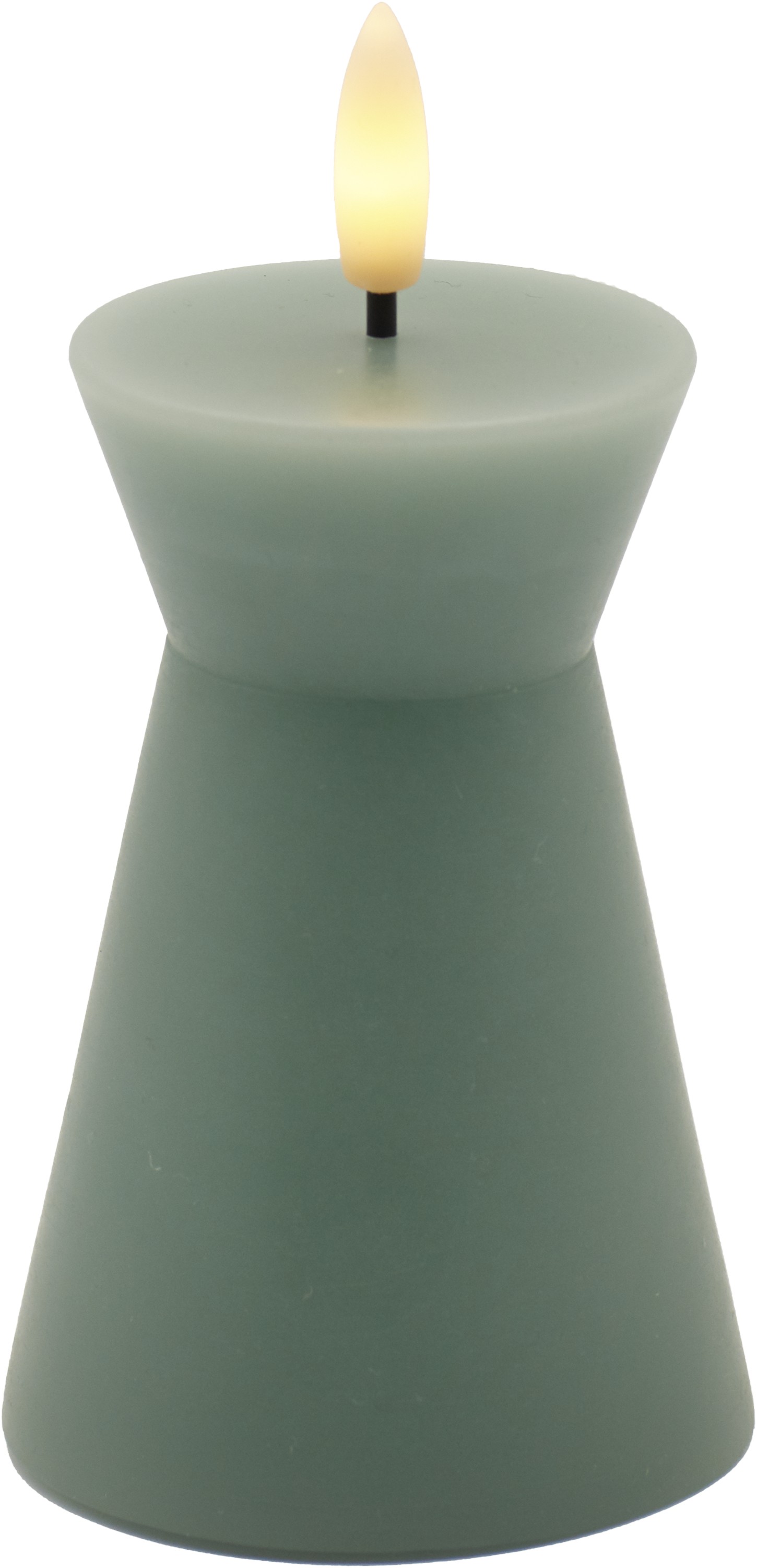 Nordisk Skulptur, Sille Kegle Ø6,7x10 cm, Sandy Green