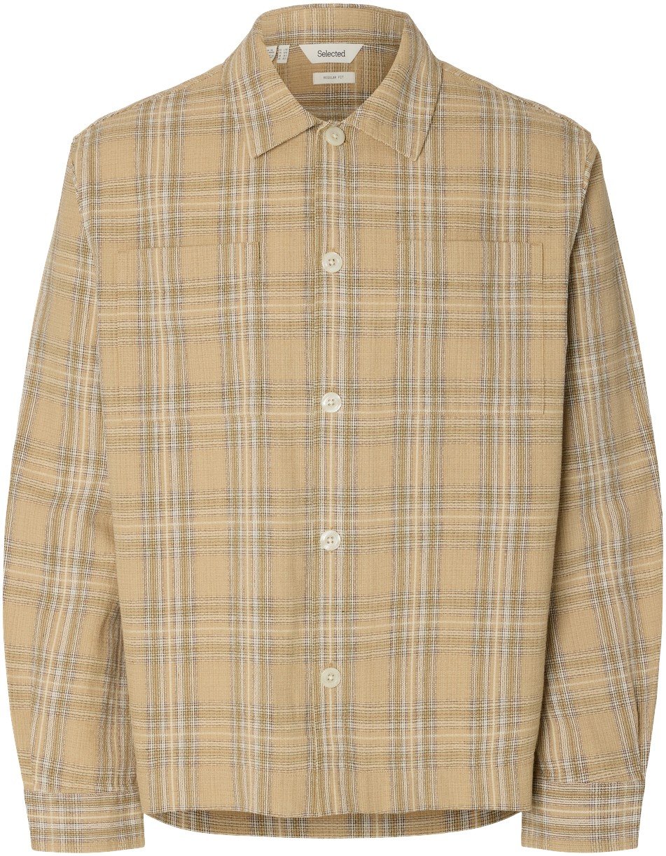 Slhregrory Check Overshirt