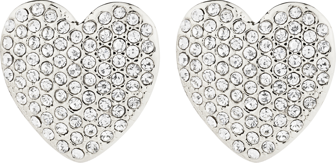 Dune Earrings Silverplated