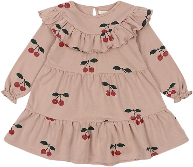 Malli Cherry Glitter Dress Gots