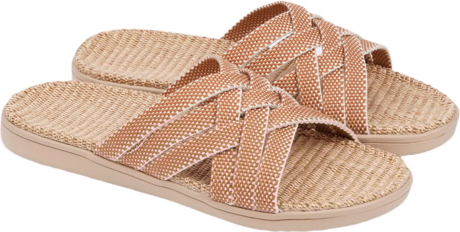 Matara Triple Cross Sandal w/ Jute Sole