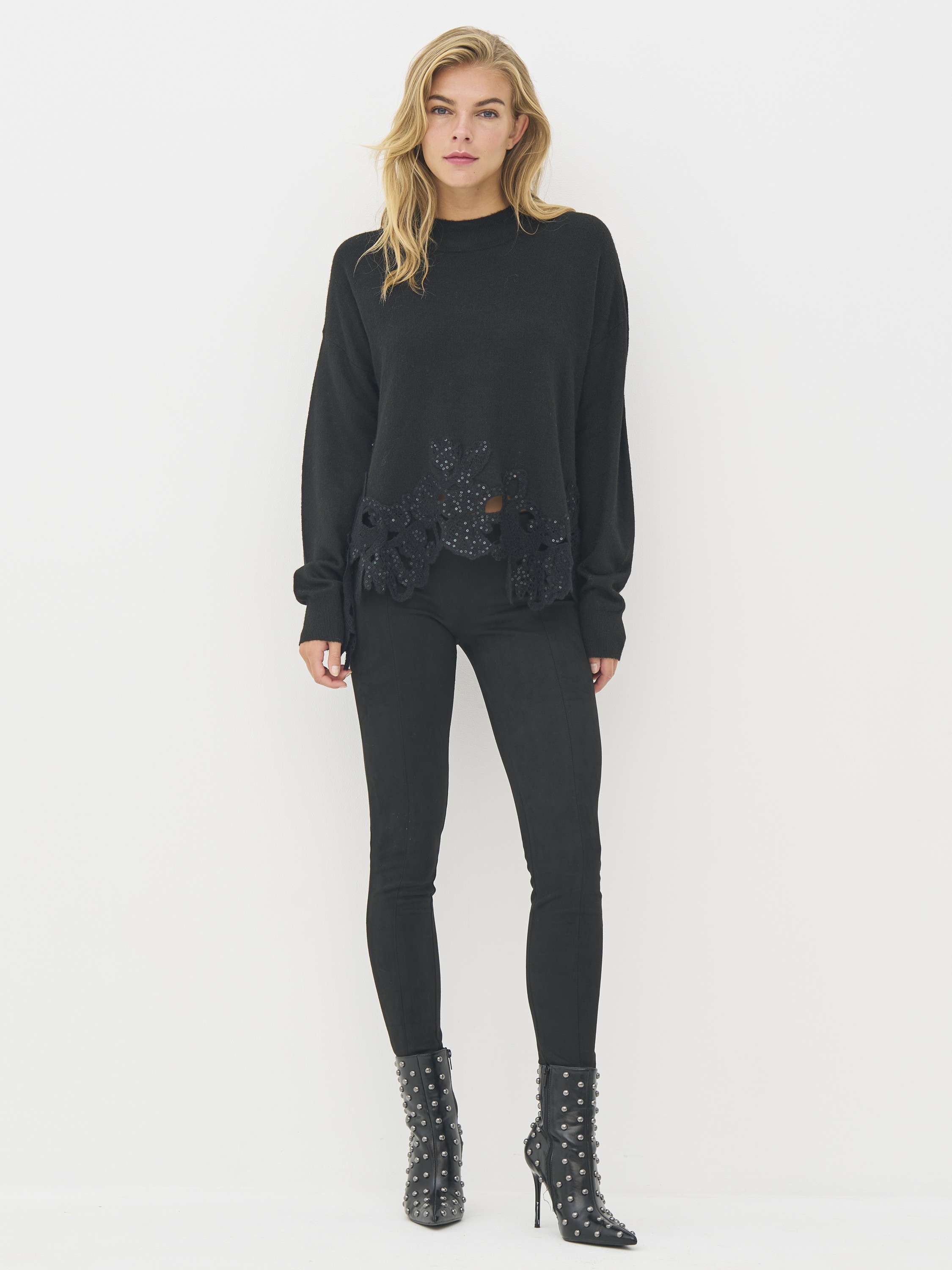 Bobbi Poncho Knit