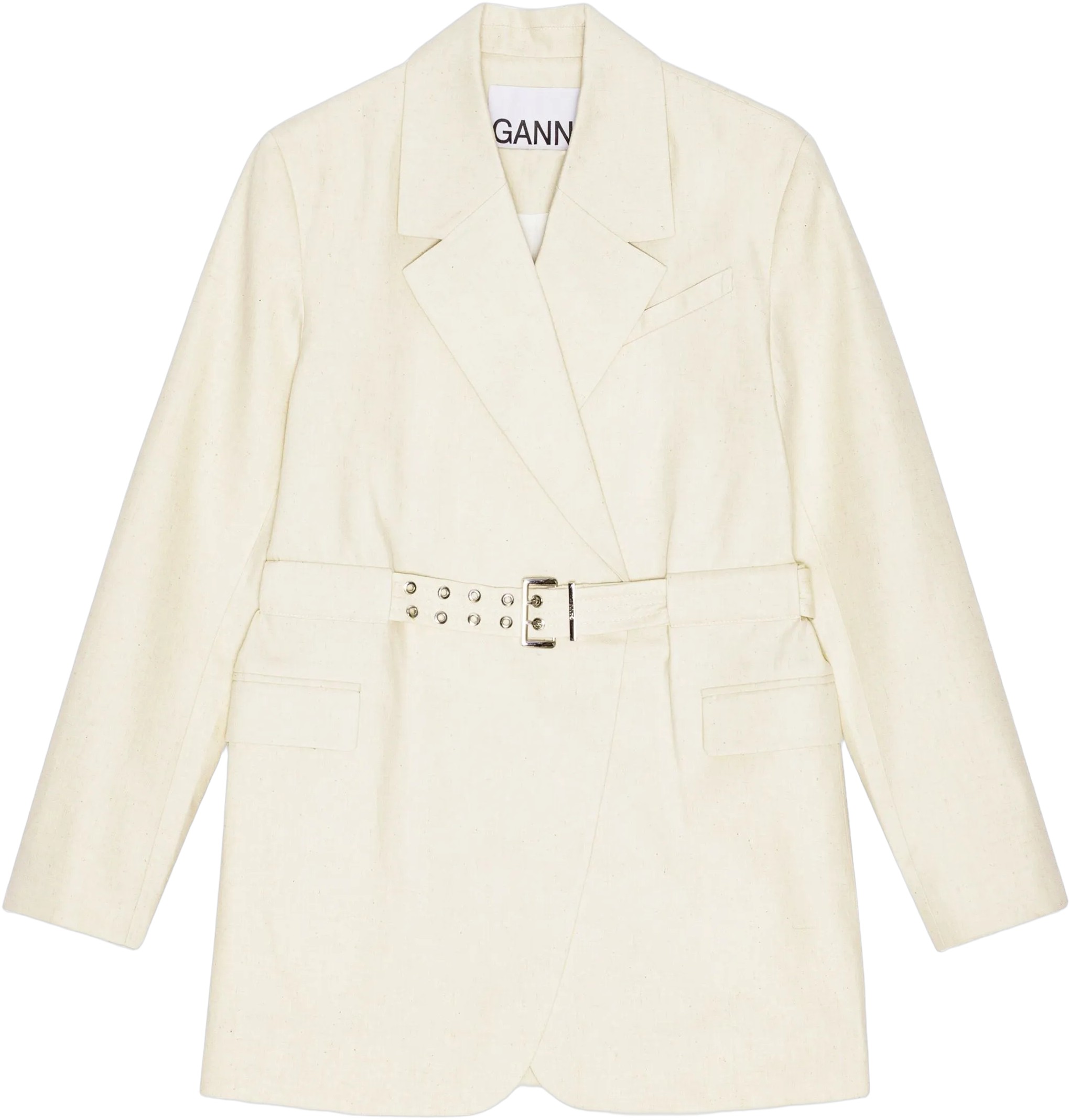 Cotton Melange Tailoring Blazer