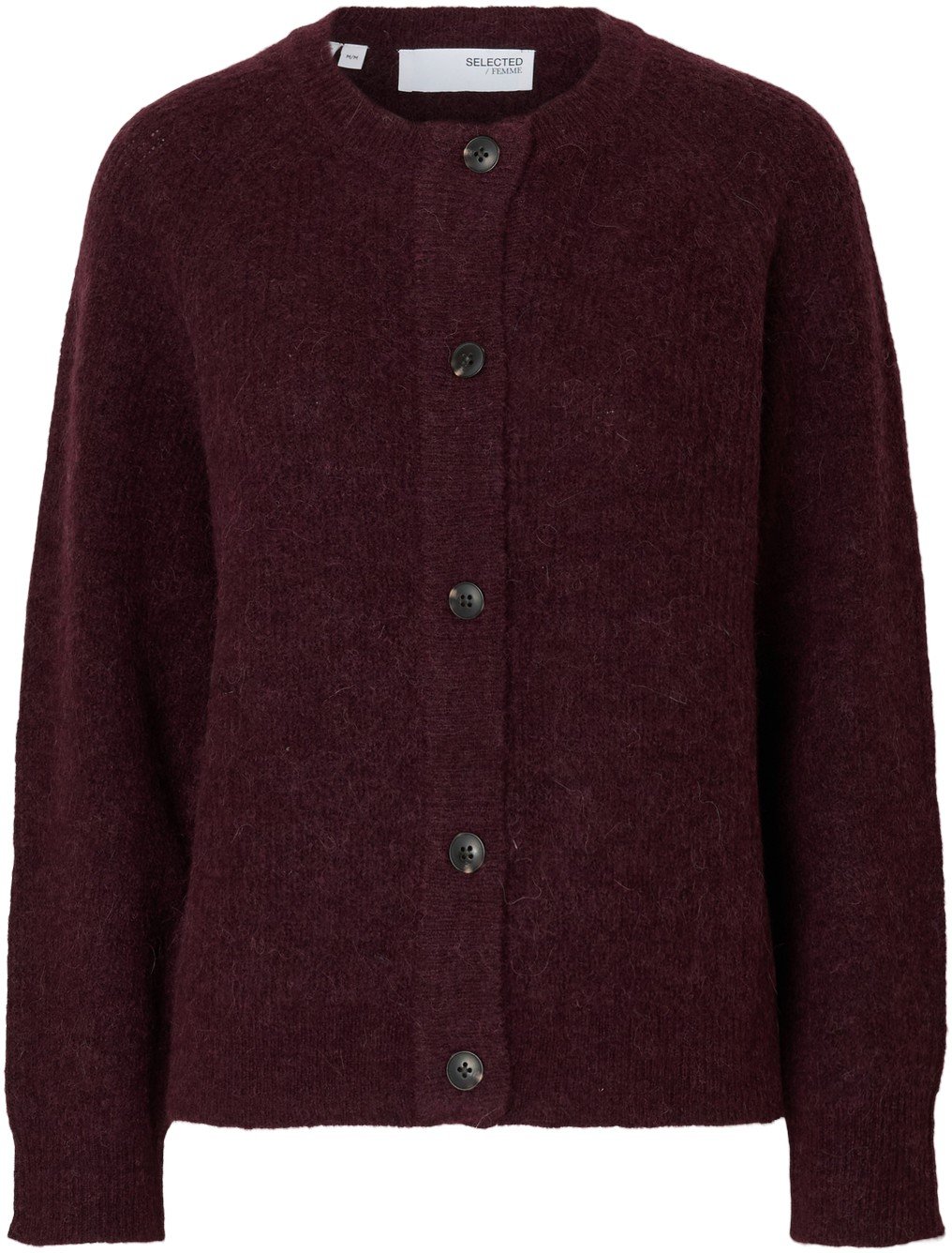 Slflulu LS Knit Short Cardigan Noos