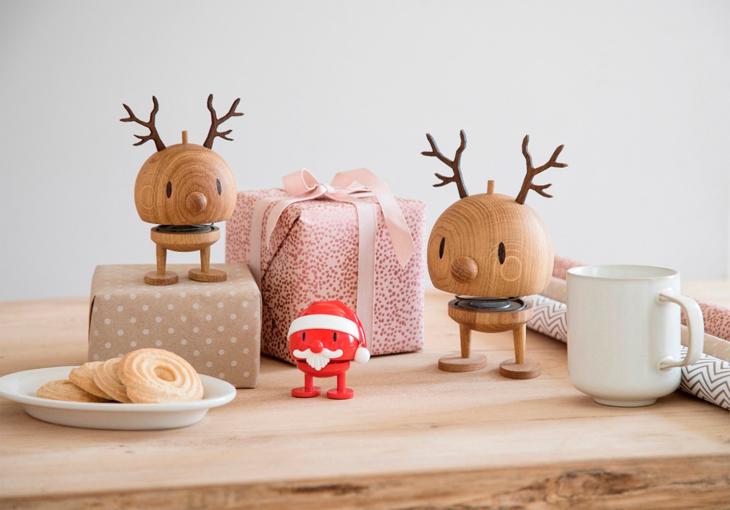 Baby Santa Claus Bumble Red