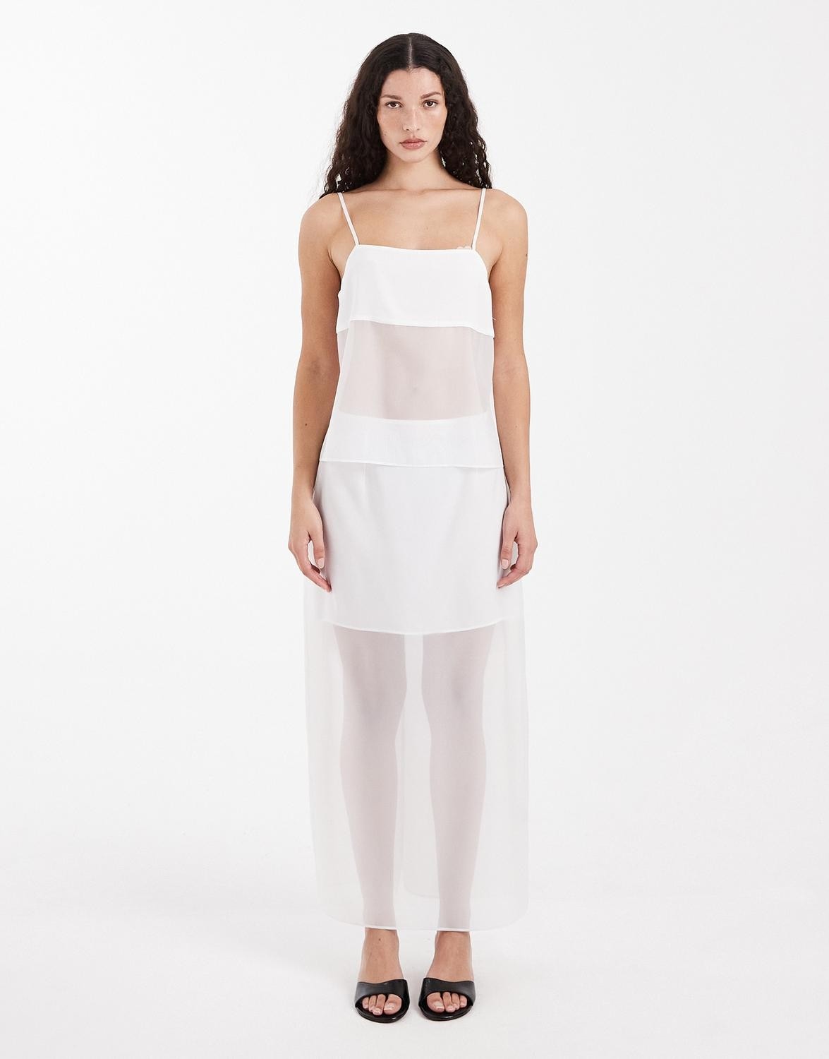 Tshelena Sheer Maxi Skirt WVN
