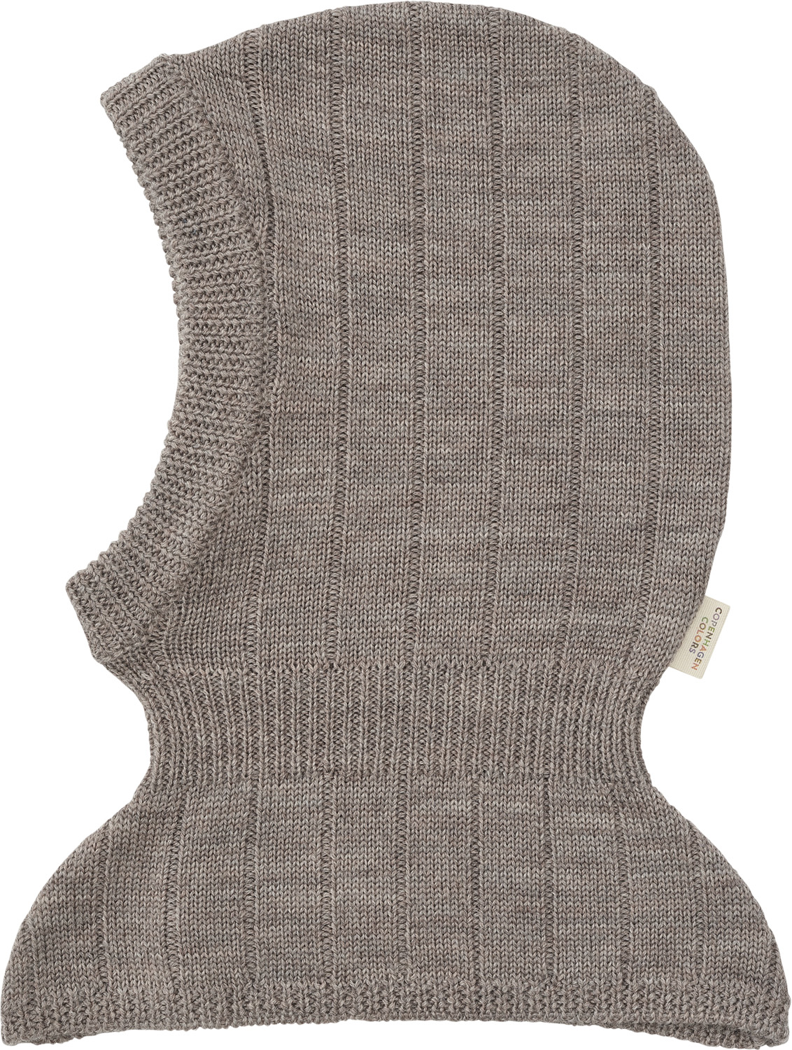 RIB Knitted Balaclava IN Merino WOO