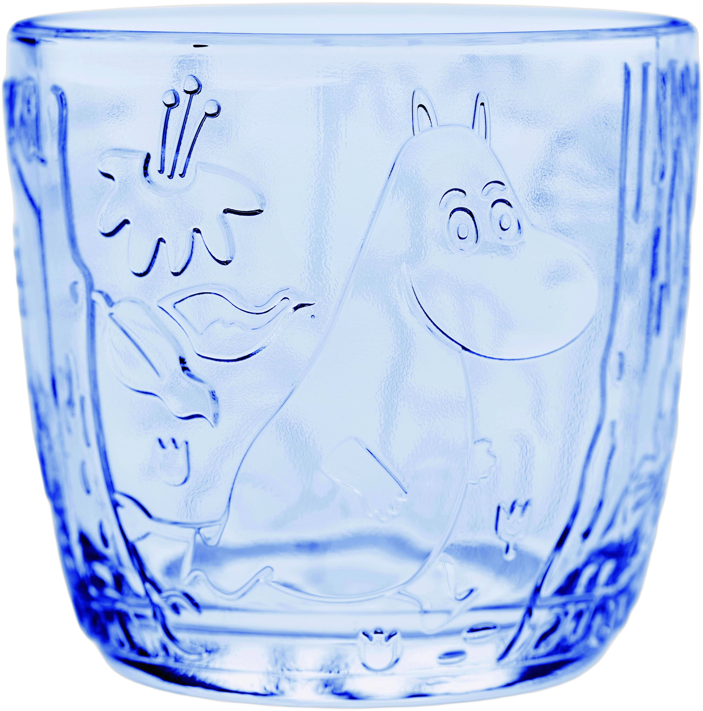 Moomin Arabia 28cl Glas 2stk Aqua
