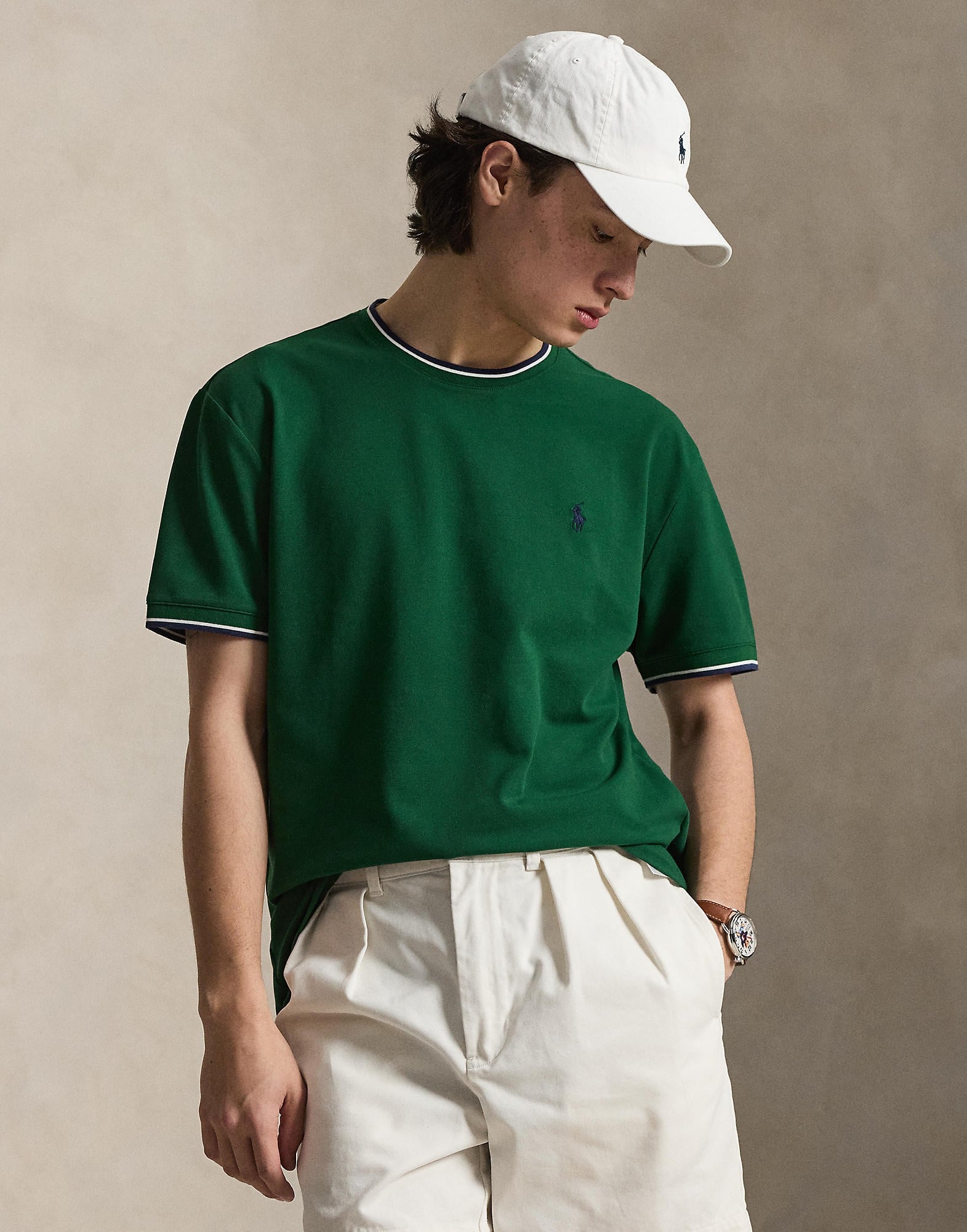 Classic Fit Stretch Mesh Tshirt