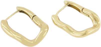 Oval Swirl Earrings