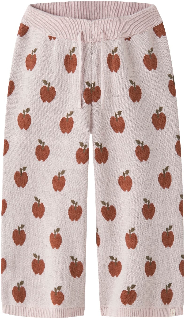Nmflulio Wide Knit Ancle Pant LIL