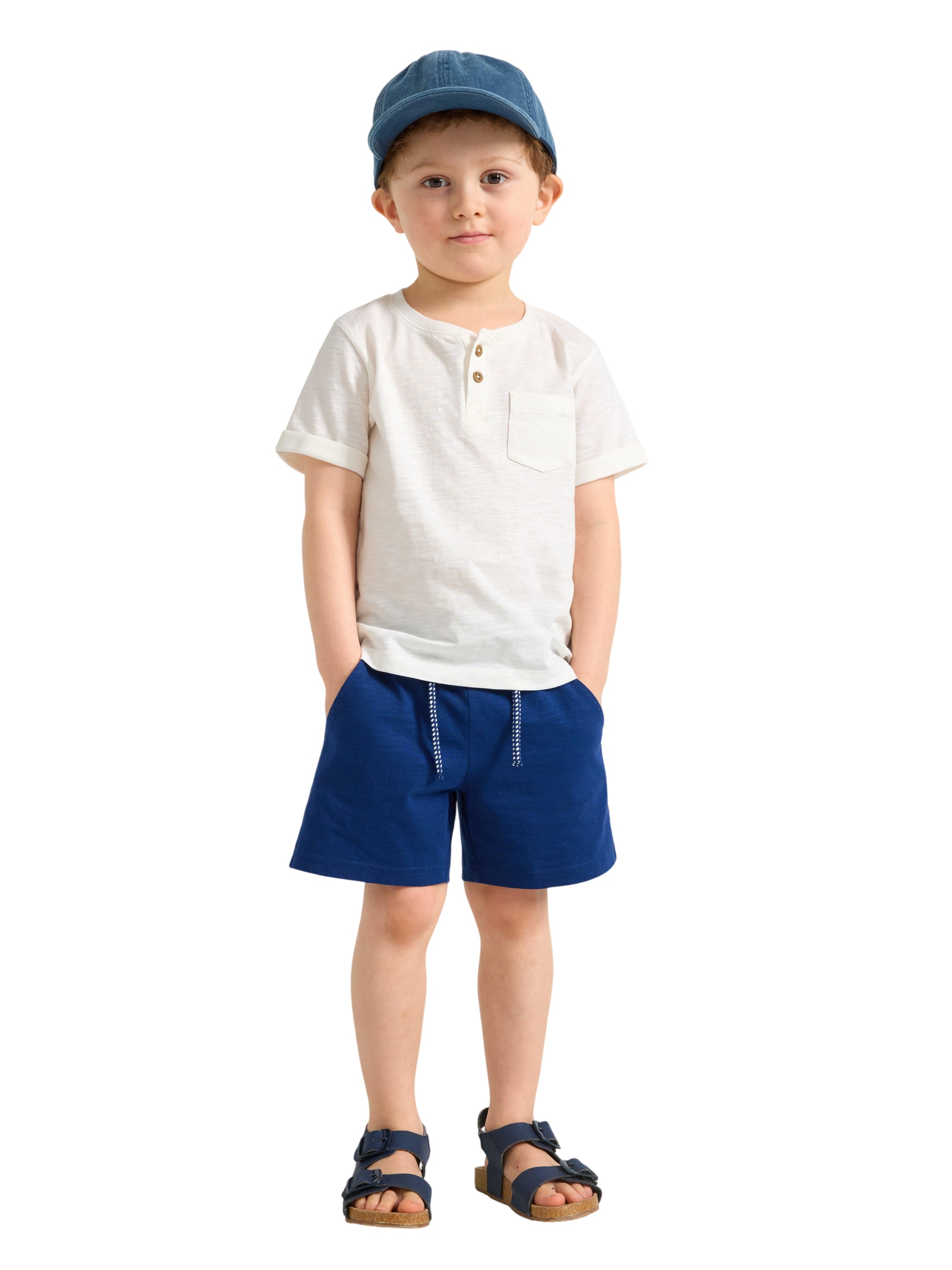 Løstsittende Mellomlange Shorts i s