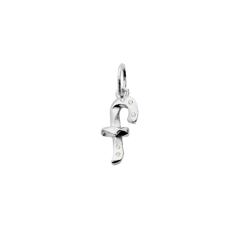F Alphabet Pendant