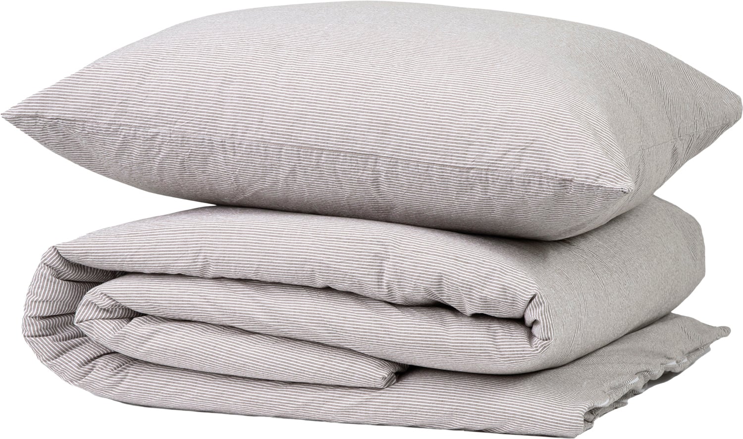 Stripe Washed Sængesæt - DKK 699