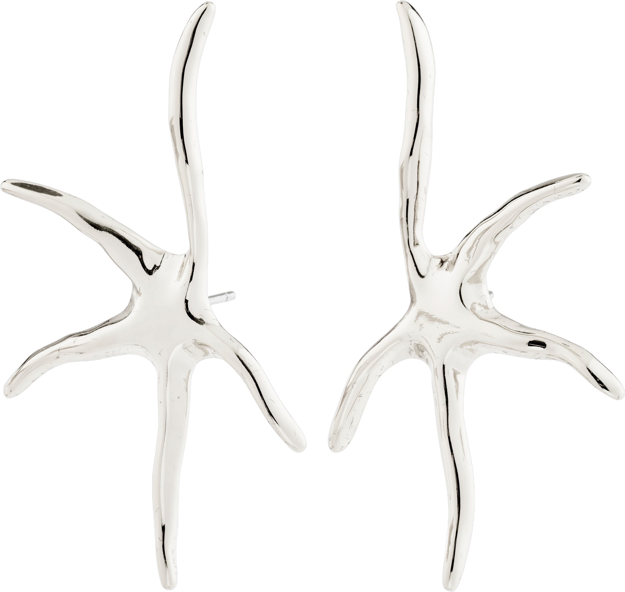 Prism Earrings Silverplated