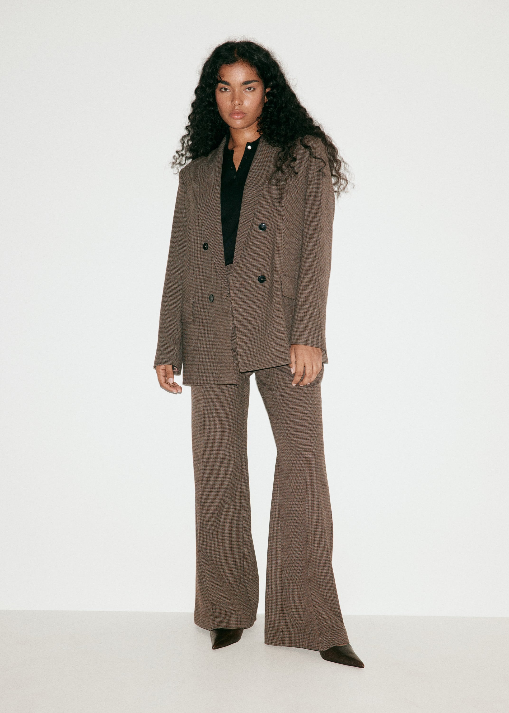 Houndstooth Suit Trousers