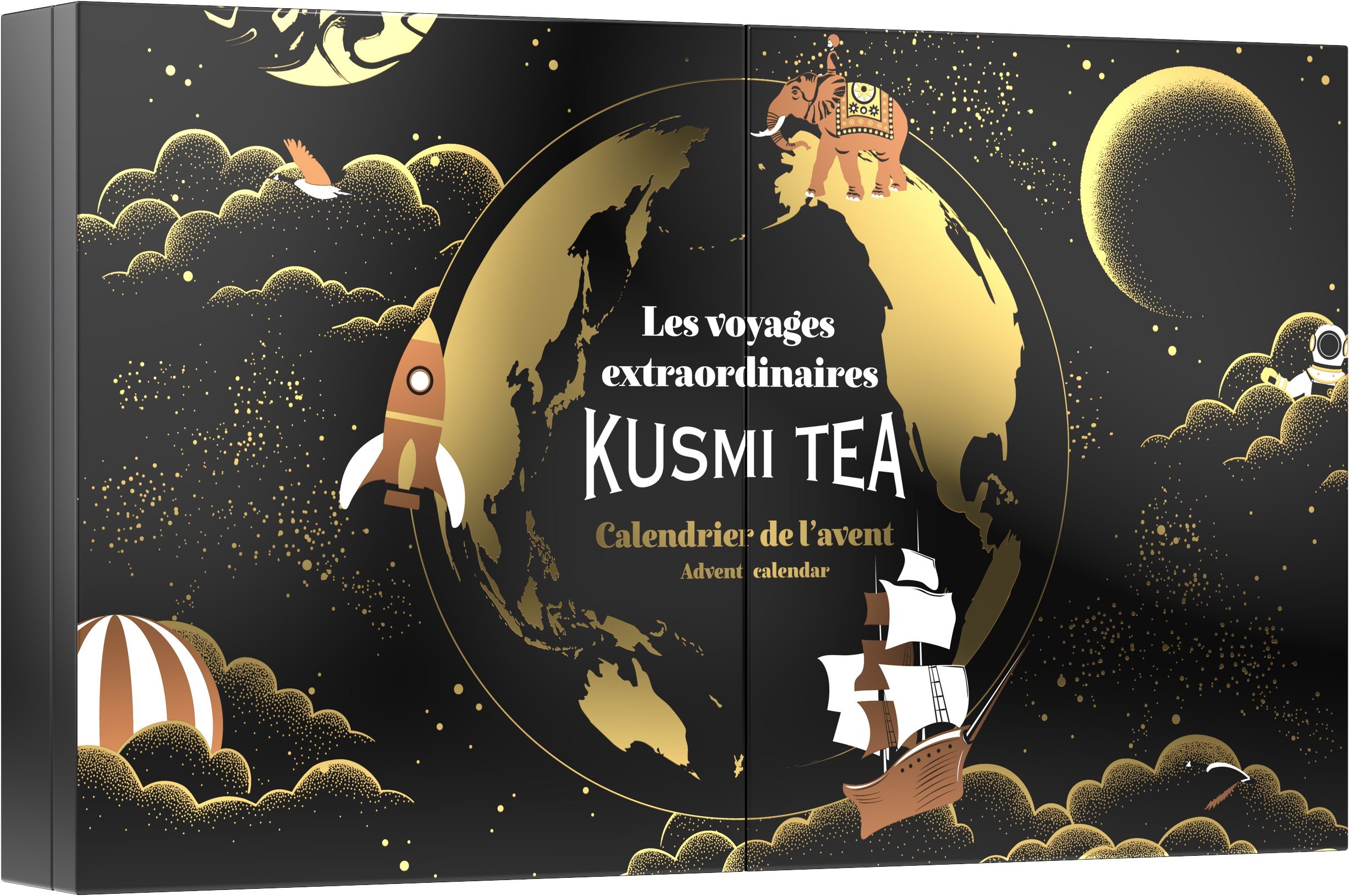 Advent Calendar Kusmi Tea 2025 Xmas Organic Julekalender