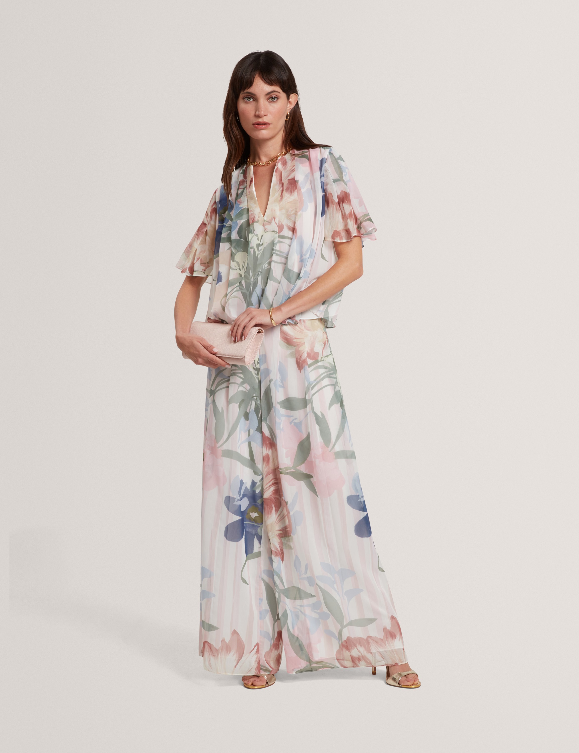 Hurta Printed Wide Leg Pleated Trou - DKK 1.399 - Spar 30%