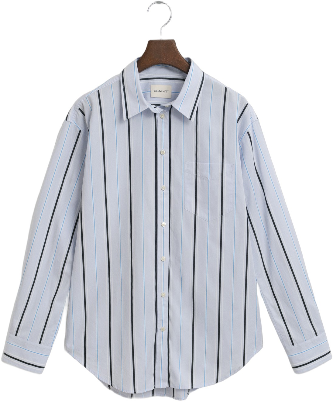 REL Classic Poplin Striped Shirt